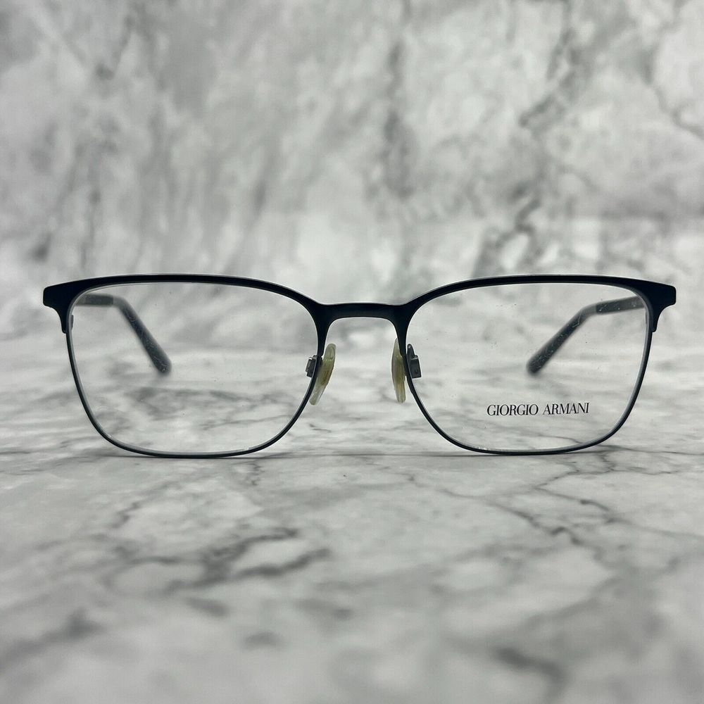 Giorgio Armani Eyeglasses Frames AX 5054 3123 Black Rectangular 55-18-145